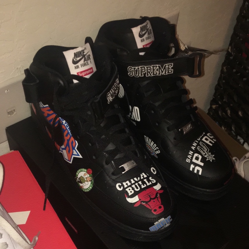 Supreme nba Air Force one
